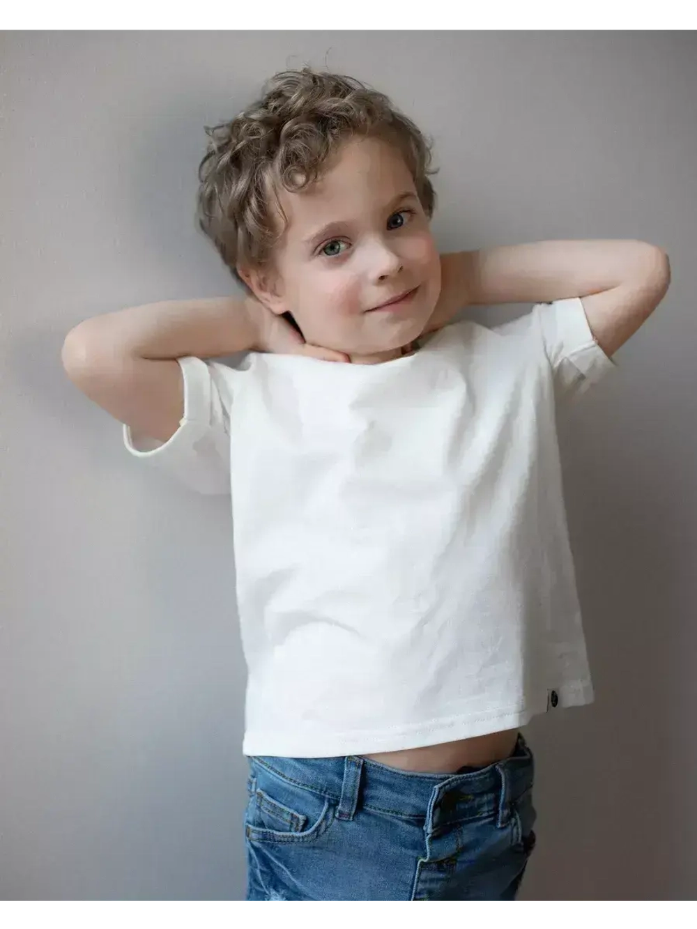 Футболка детская базовая летняя