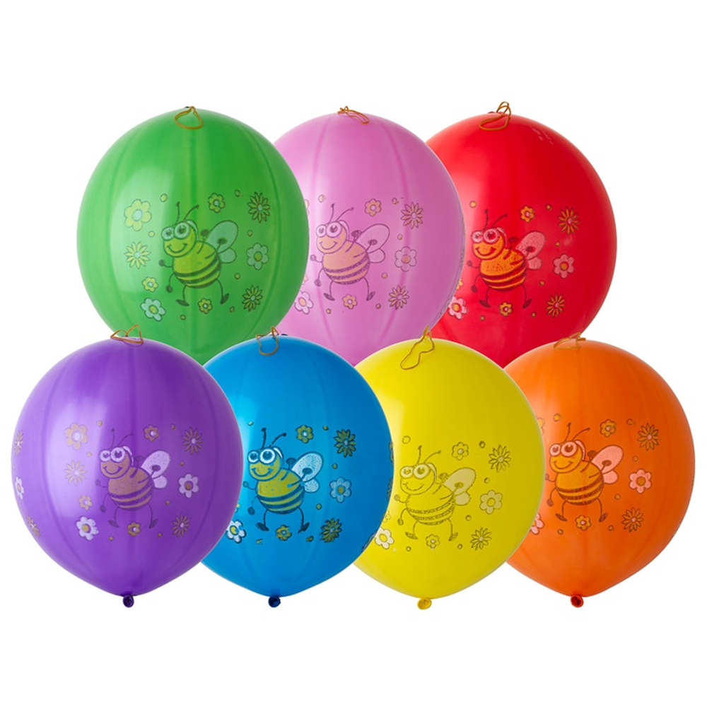 Панч-болл 45см с рисунком Насекомые (Ассорти)