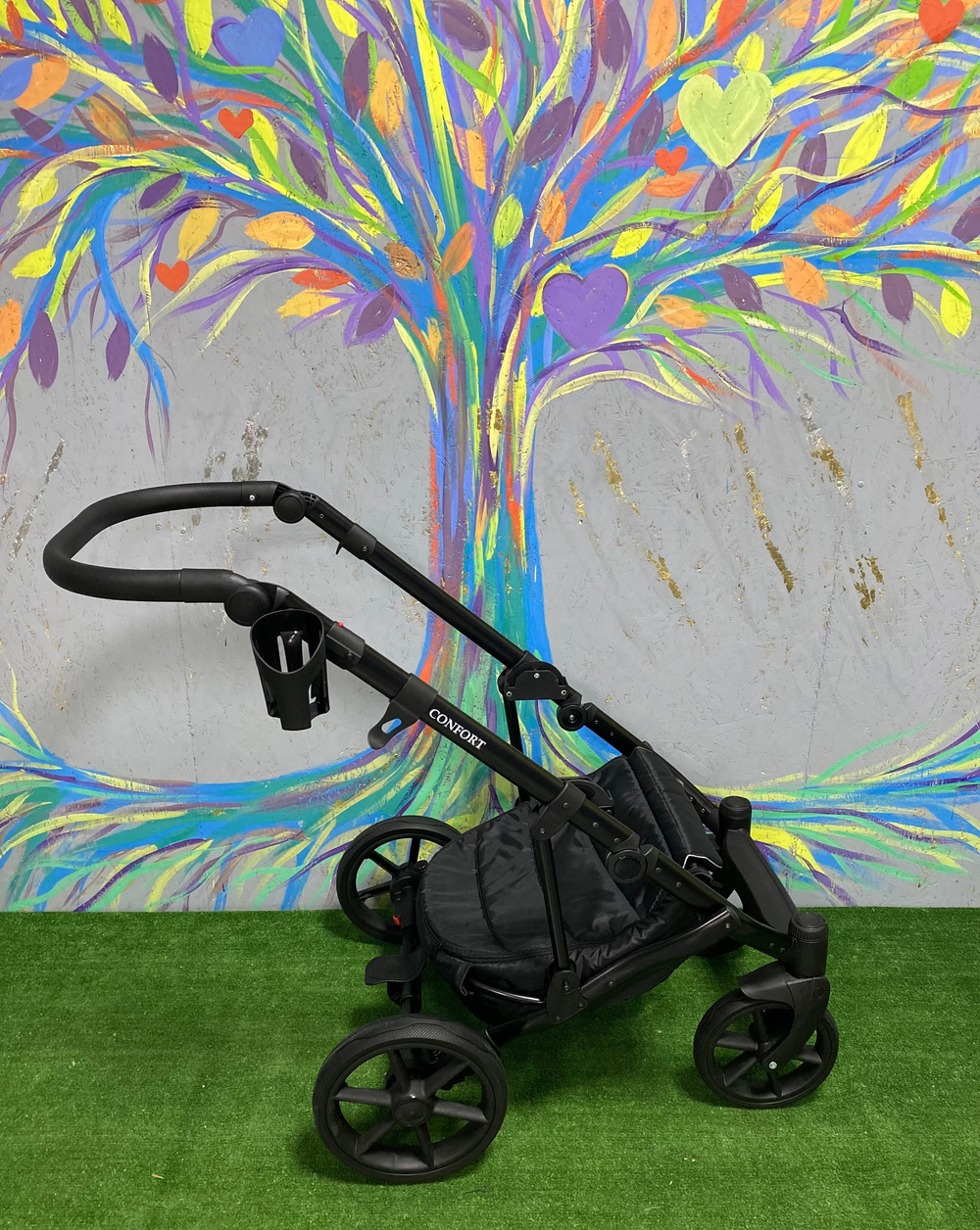 PITUSO Коляска 2 в1 CONFORT короб+прогулка Misty Mint/Plus