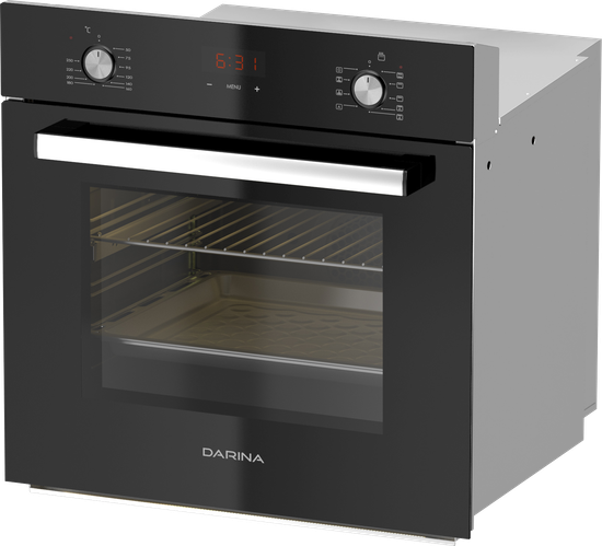 Электрический духовой шкаф DARINA 2V5 BDE 112 708 M зеркальный