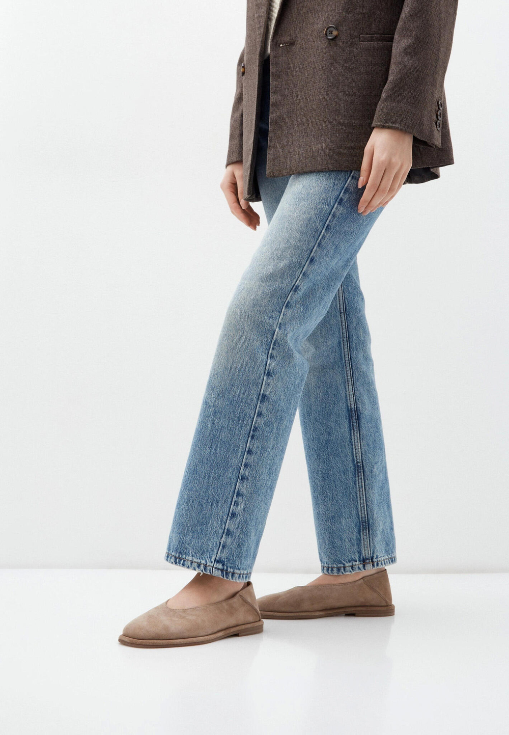 Туфли // Erykah // Beige // Suede