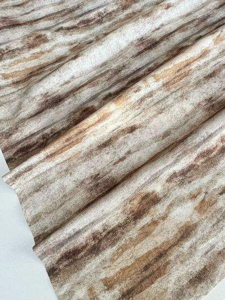 ПОЛОСАТАЯ АБСТРАКЦИЯ / КОРИЧНЕВЫЙ, БЕЖЕВЫЙ - 100% хлопок 2