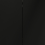 Проходной переключатель встраиваемый VOLTUM S70 двухклавишный 10А, (черный матовый)