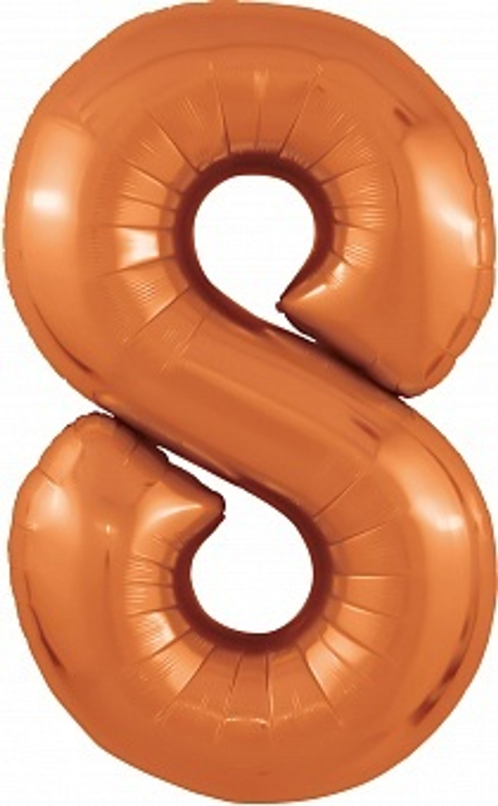 Р Цифра 8 Slim Папайя (40''/102 см)