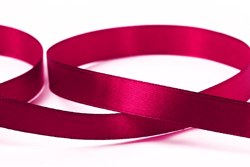 Лента атласная 12 мм "Gamma" №048 бордовый
