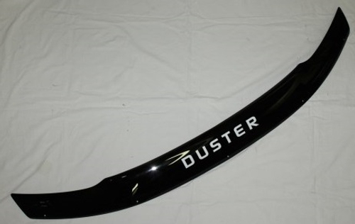 Дефлектор капота Renault Duster с 2011-2021 г. еврокрепеж (VAD)