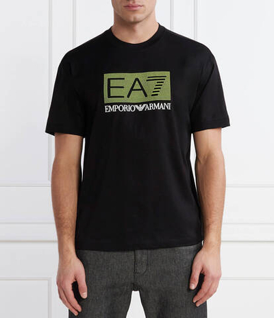 Футболка EA7 - черный(3DPT40 PJFBZ)
