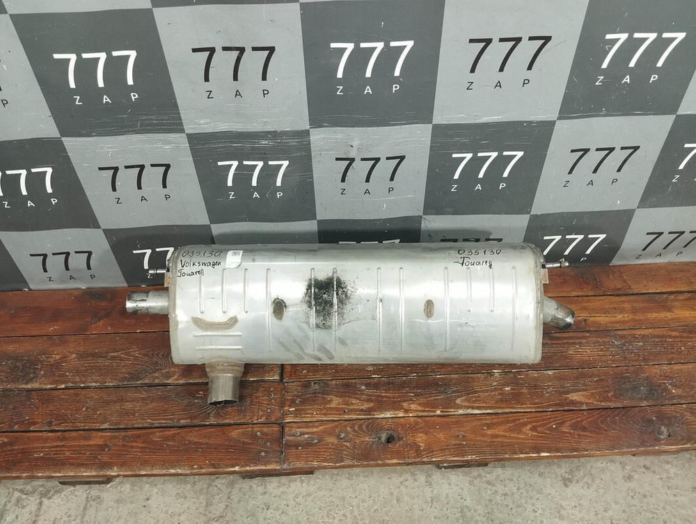 Глушитель задняя часть Volkswagen Touareg 3 18-нв Б/У Оригинал 4M4253611H
