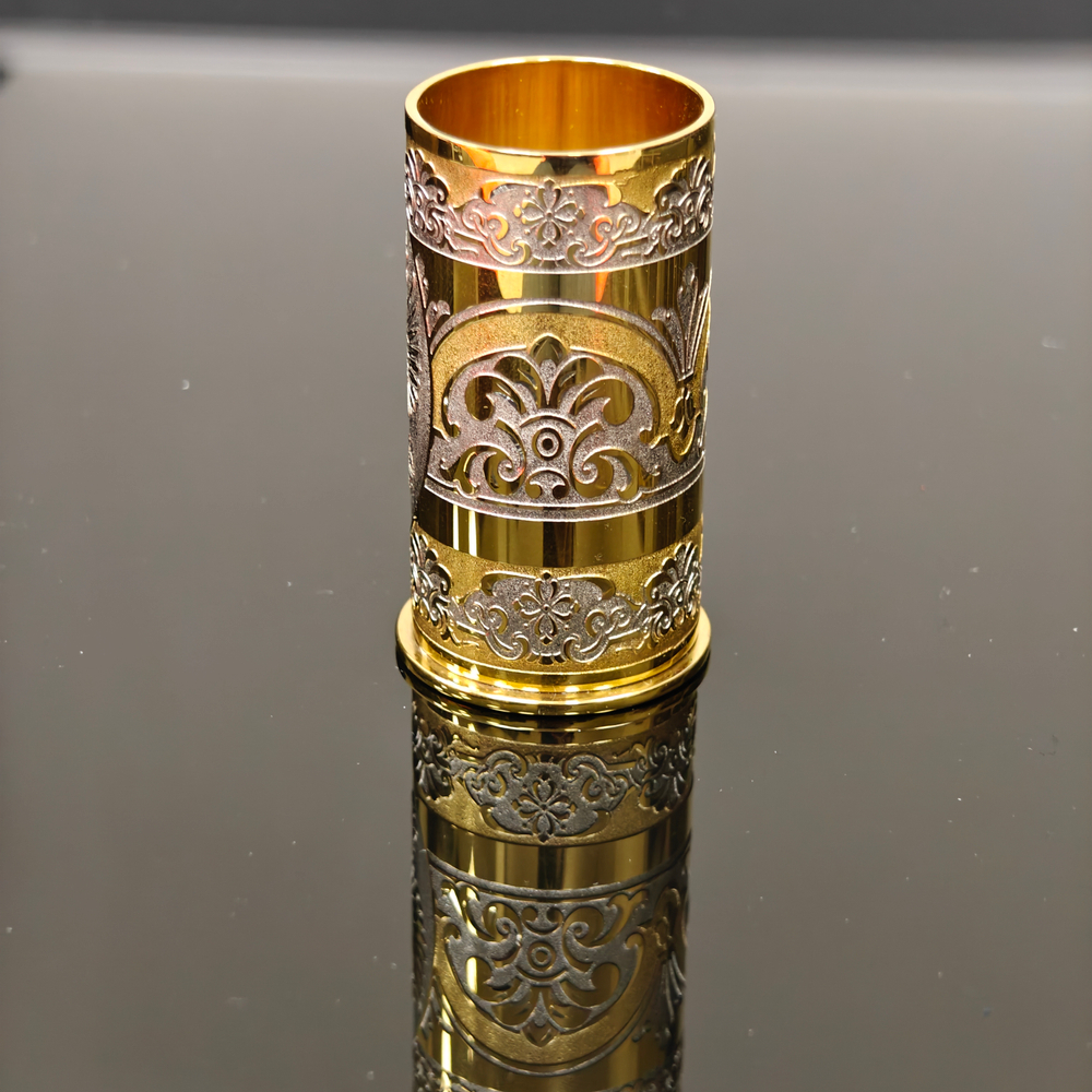 Подарочная "Стопка-гильза "Герб РФ" (Златоуст)