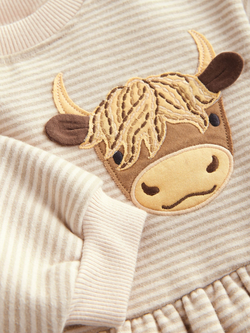 Платье для девочки Next B39-606, Кремовый