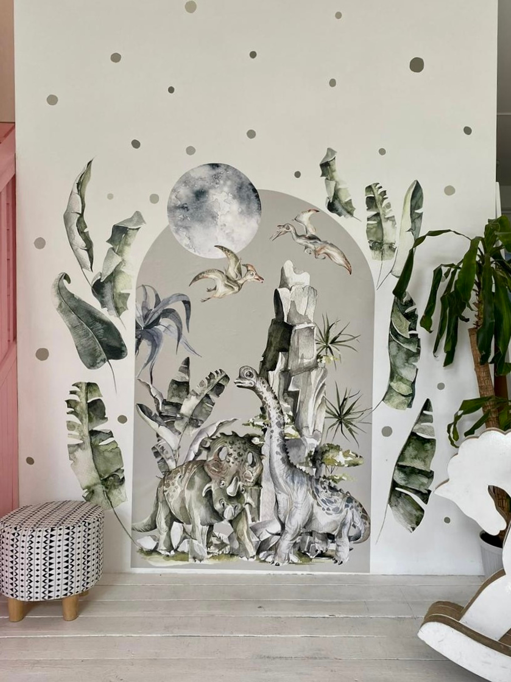 Стикеры ТРОПИЧЕСКИЕ ЛИСТЬЯ