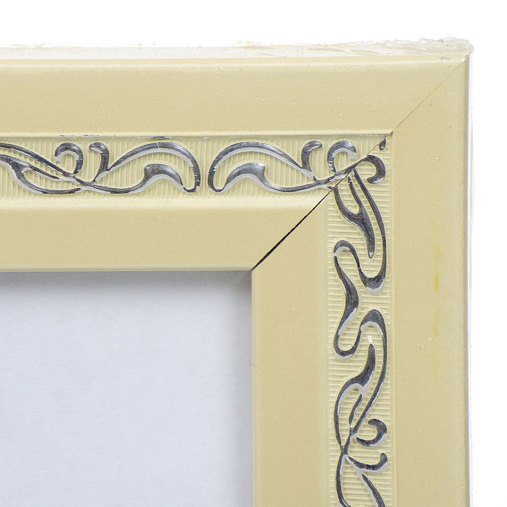 Фоторамка фото 10х15 см, пластик, ПВХ, 2712C-AS