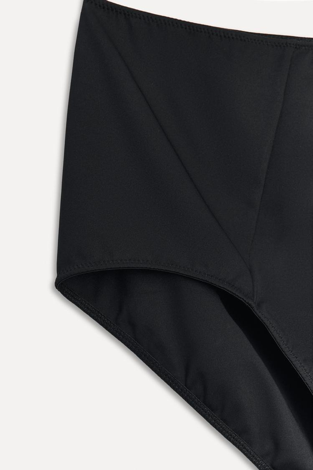 ZARA ШИРОКИЕ ТРУСЫ ИЗ ПОЛИАМИДА — 50TH ANNIVERSARY, ЧЕРНЫЙ