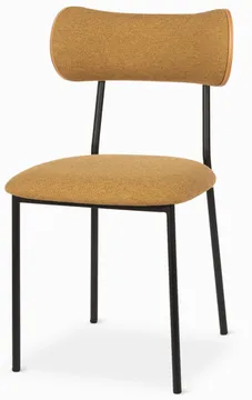 Обеденный стул Marla желтая ткань