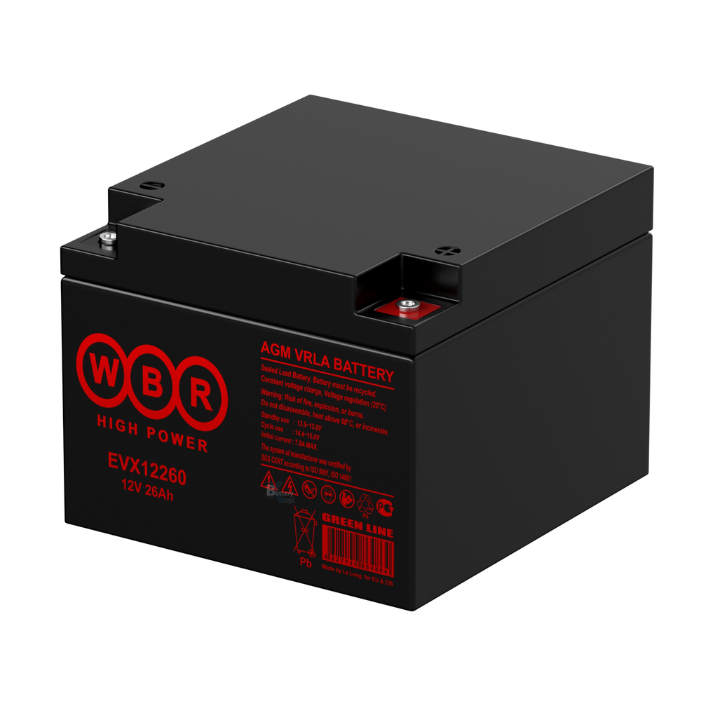 Аккумулятор WBR EVX12260S (AGM)