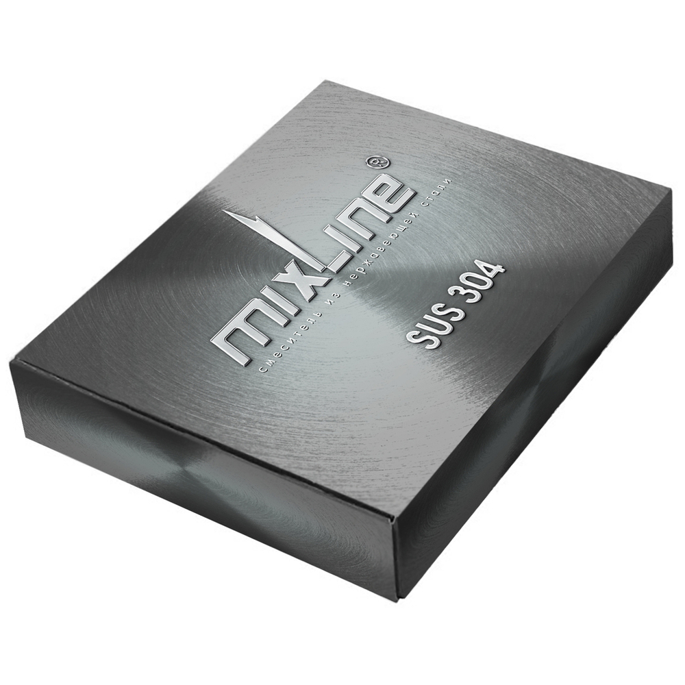Смеситель для кухни 35k MIXLINE MLSS-0320/MLSS-3220 подкл.к фильтру, п/гайку САТИН