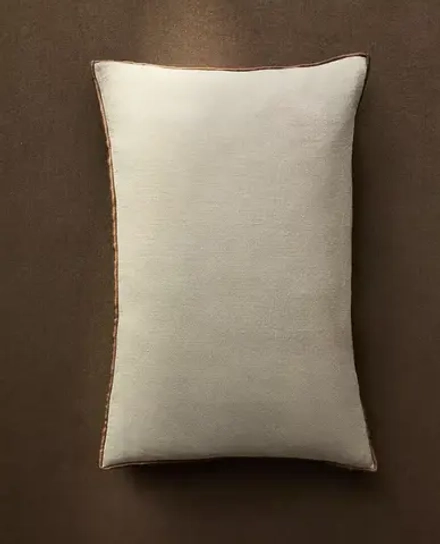 ZARA HOME ОДНОТОННАЯ НАВОЛОЧКА ДЛЯ ДЕКОРАТИВНОЙ ПОДУШКИ, БЕЖЕВЫЙ