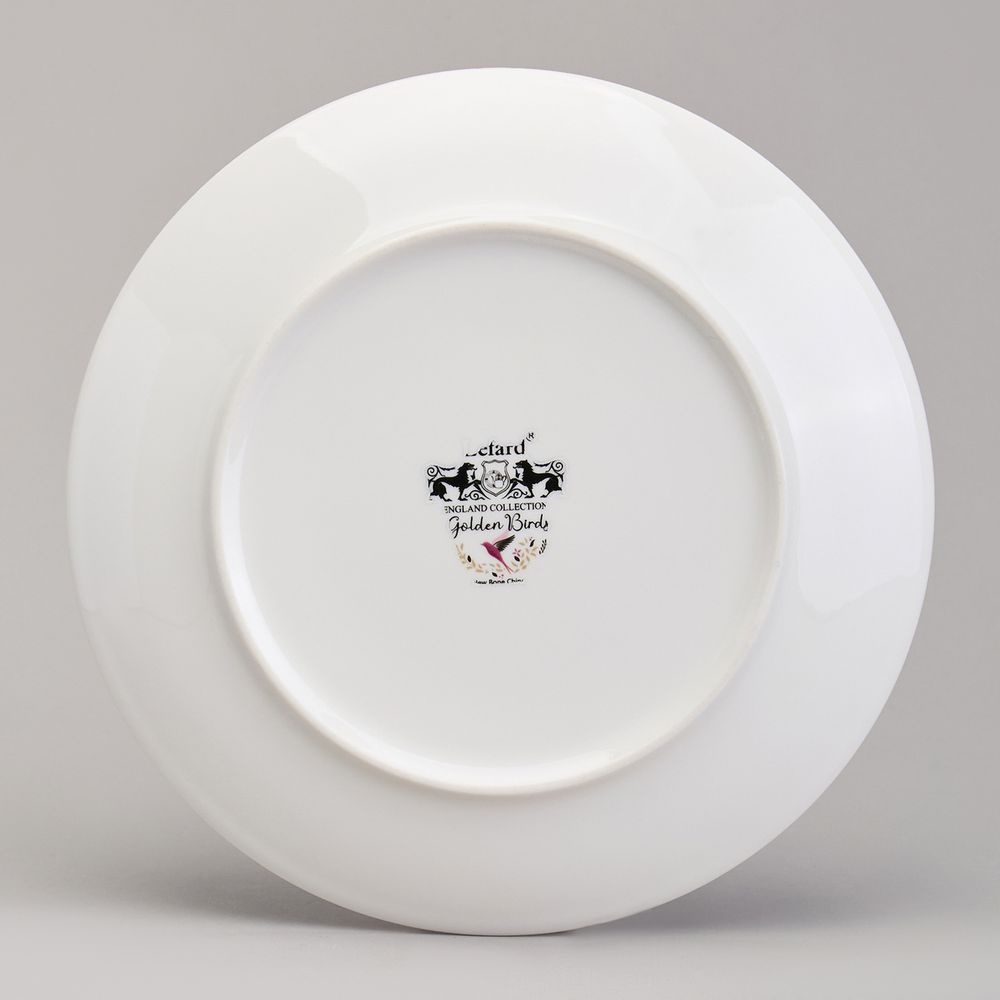 ТАРЕЛКА ЗАКУСОЧНАЯ LEFARD "GOLDEN BIRDS" 20*2 СМ (КОР=24ШТ.)
