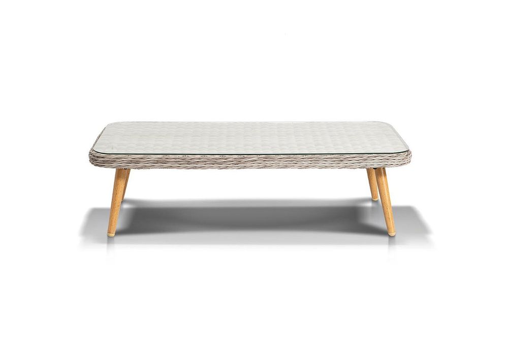 Прованс, лаунж-зона плетеная из искусственного ротанга, цвет бежевый