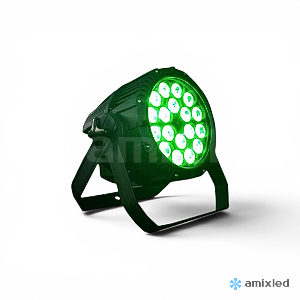 Световой прибор Amixled LED PAR 18x15 RGBWAUV IP65