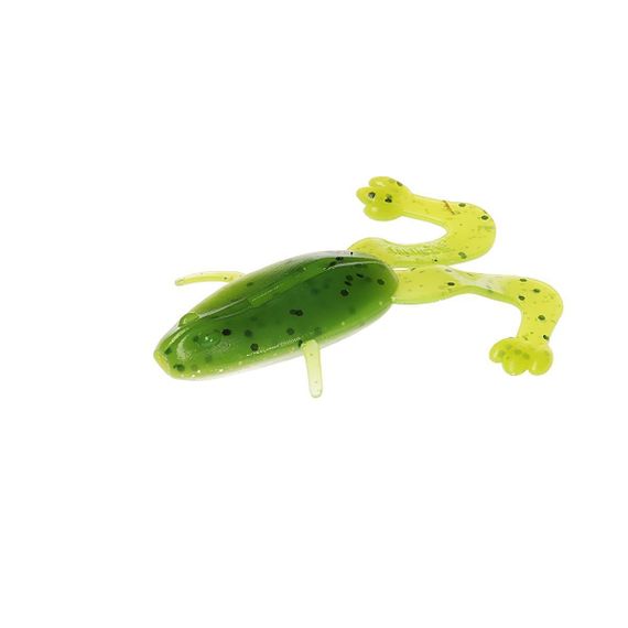 Лягушка Helios Crazy Frog 3,55&quot;/9,0 см Green Lime 4шт. (HS-23-010)