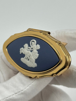 Футляр для помады тёмно-синий Wedgwood by Stratton