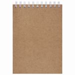 Скетчбук, акварельная белая бумага 200г/м ГОЗНАК, 145х205мм, 40л,гребень подложка BRAUBERG ART DEBUT, 110994