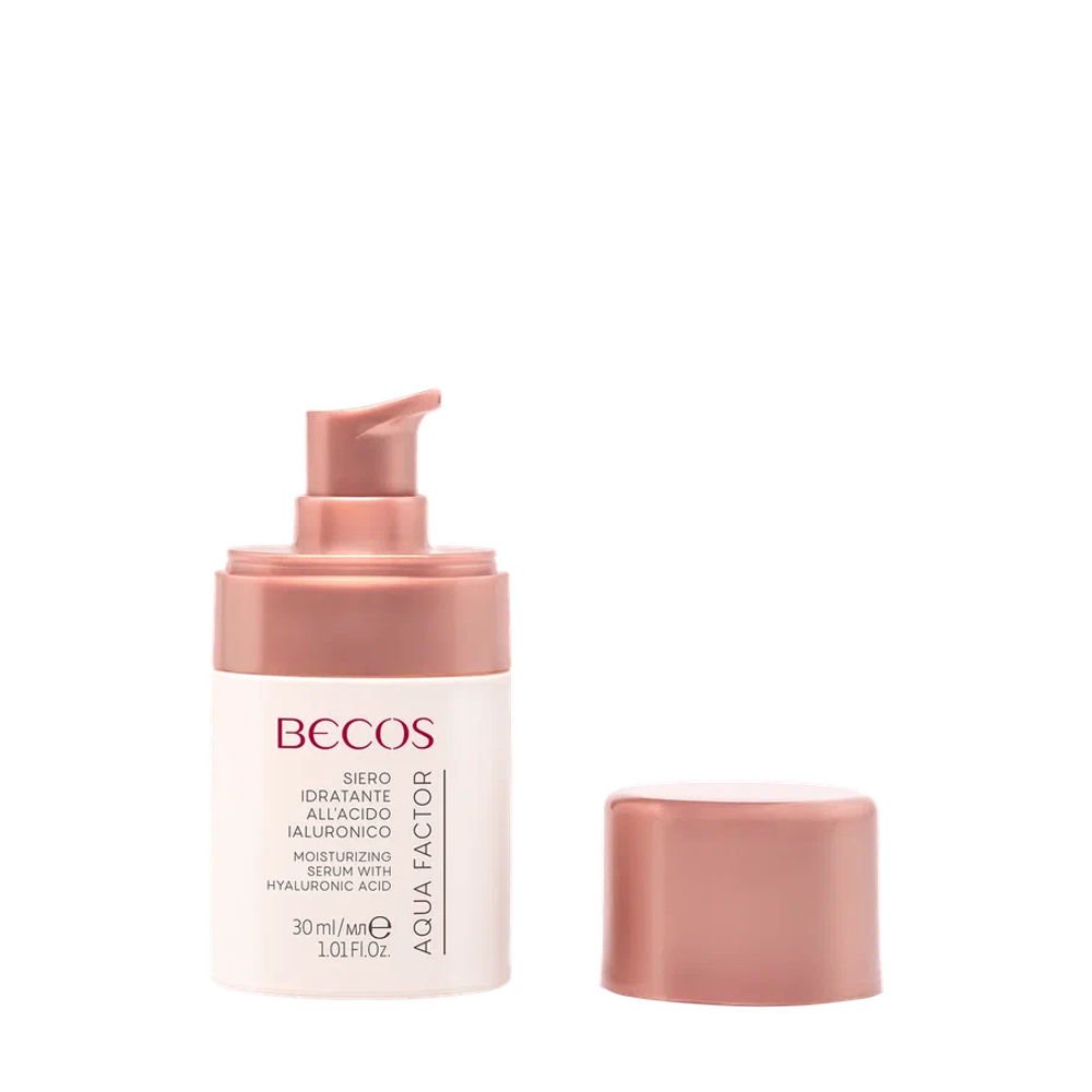 BECOS Увлажняющая сыворотка с гиалуроновой кислотой и настурцией-MOISTURIZING SERUM WITH HYALURONIC ACID,30 мл