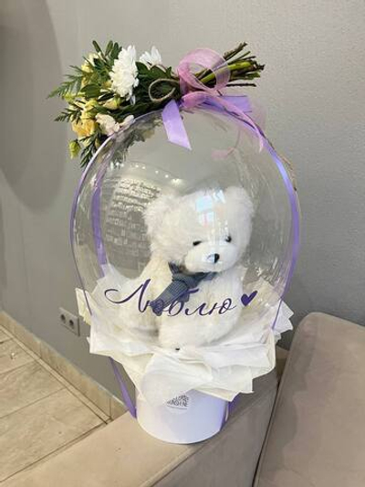 Набор шаров Белый медведь