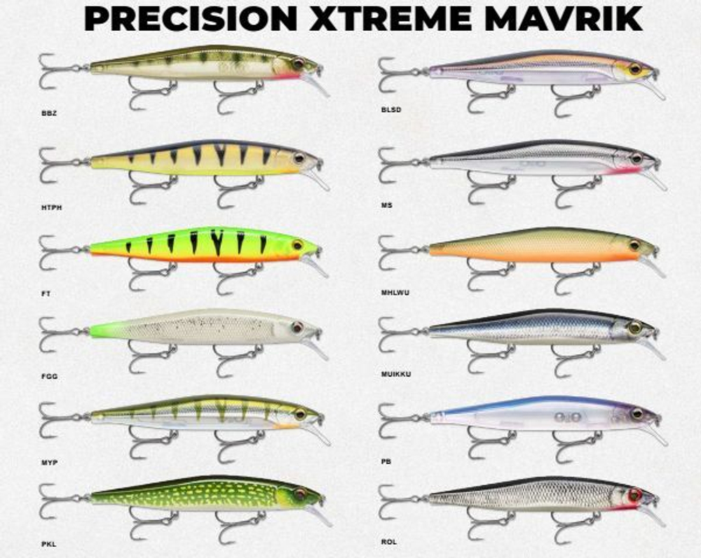 Воблер Precision Xtreme Mavrik 110 MS суспендер 11см 14гр
