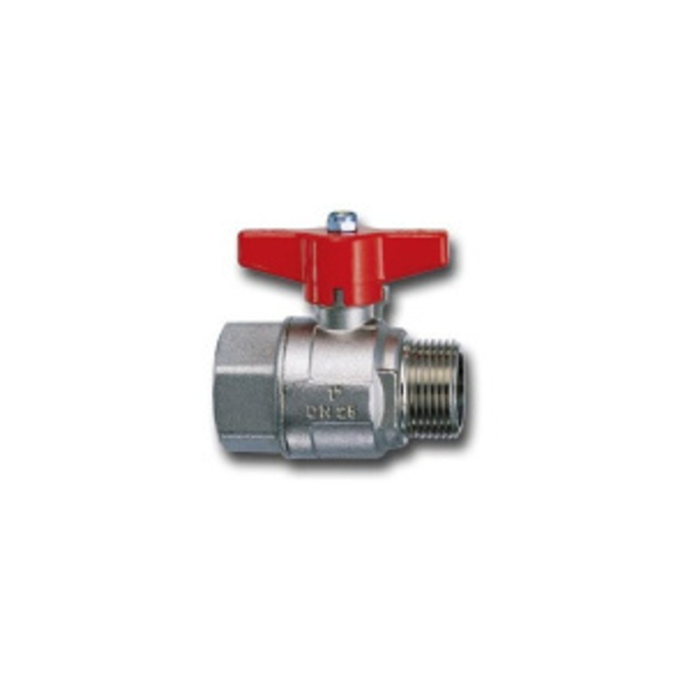 Кран шаровой 301/12 3/8" серии Т12 полнопроходной PN80 BН бабочка