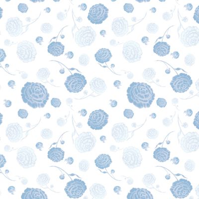 Синие цветы