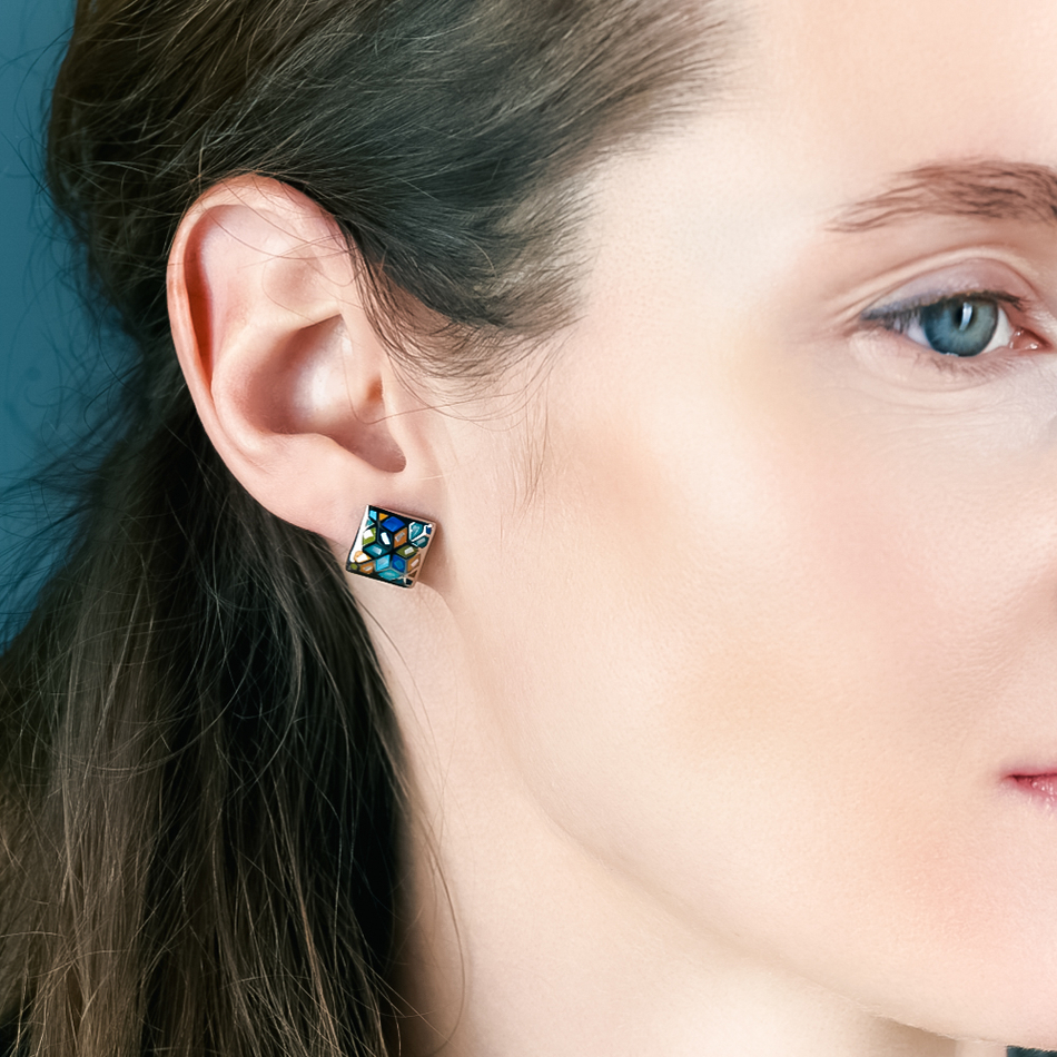 Серьги пусеты Fiore Luna AE13209-5