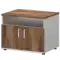 Тумба для оргтехники СМТ-2ДН Тип2  800x600x625 Смарт
