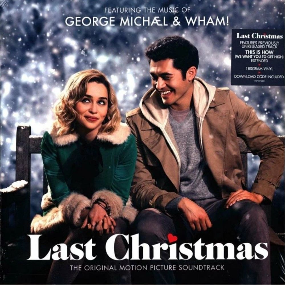 GEORGE MICHAEL / WHAM! / OST - Last Christmas (2LP) + ПОДАРОК. Новая запечатанная виниловая пластинка