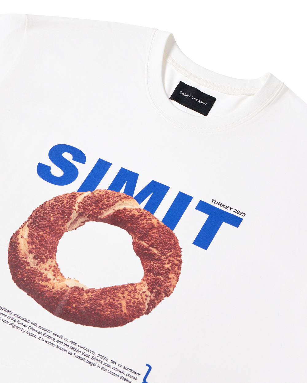 Футболка Simit молочная