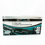 Набор торцевых головок, 1/2, головки 10 - 24 мм, с трещоточным ключом, 12 предметов Stels