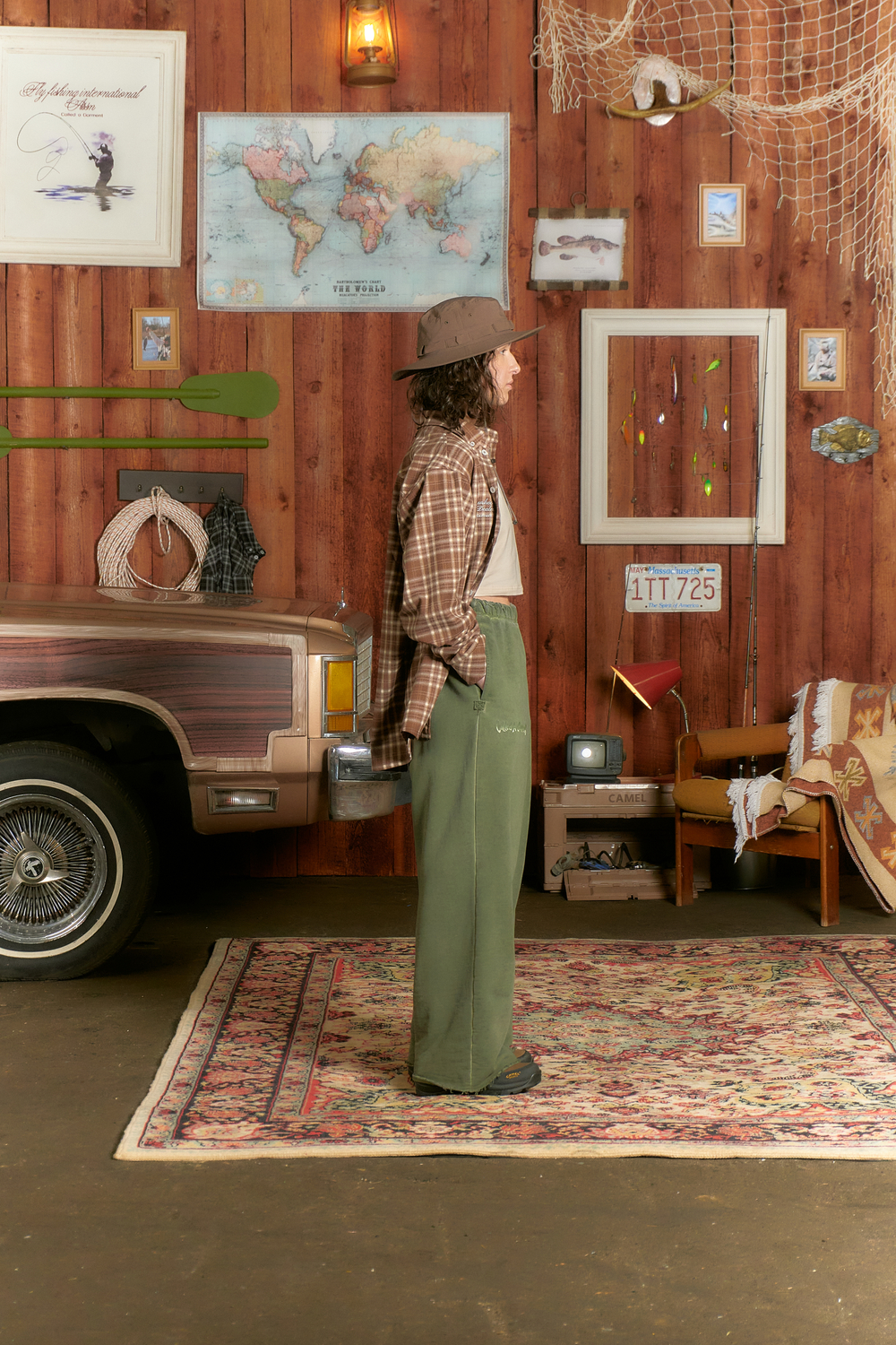 Рубашка Called a Garment Human Flannel Shirt "Brown"