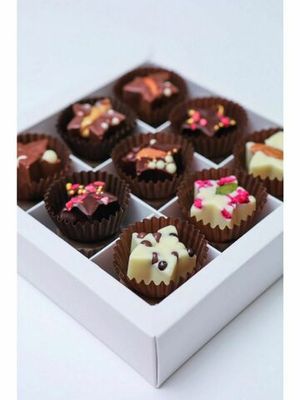 Подарочный набор шоколадных конфет "Звездочки"