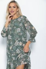 Платье Миссис (оливковое) П11280 LT Collection