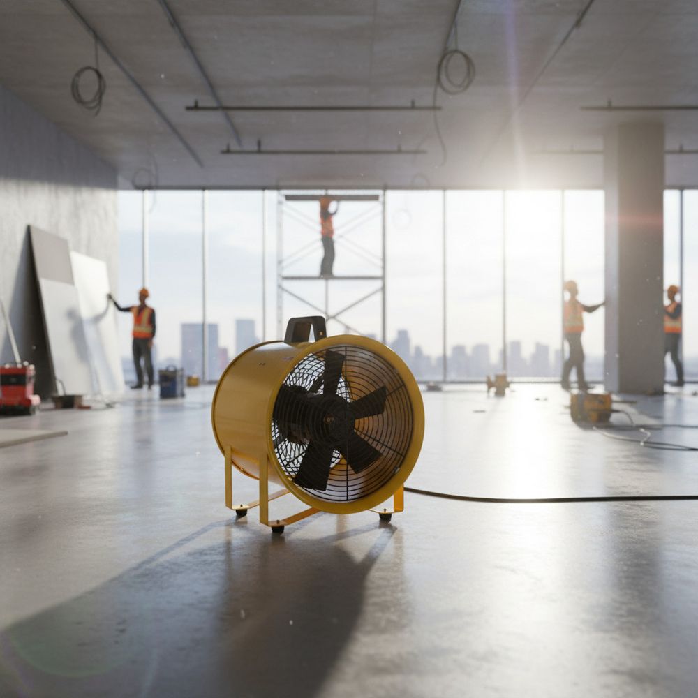 Вентилятор переносной канальный BLM 6800 Omega Air Control - [32 см / 3900 куб. в час]