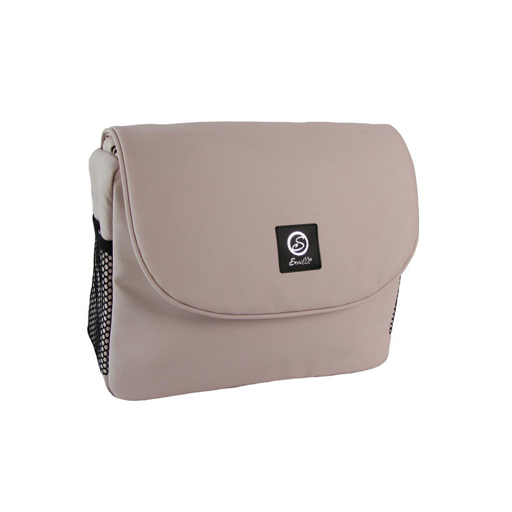 Детская коляска Sevillababy Tisso 2 в 1 пудровый экокожа