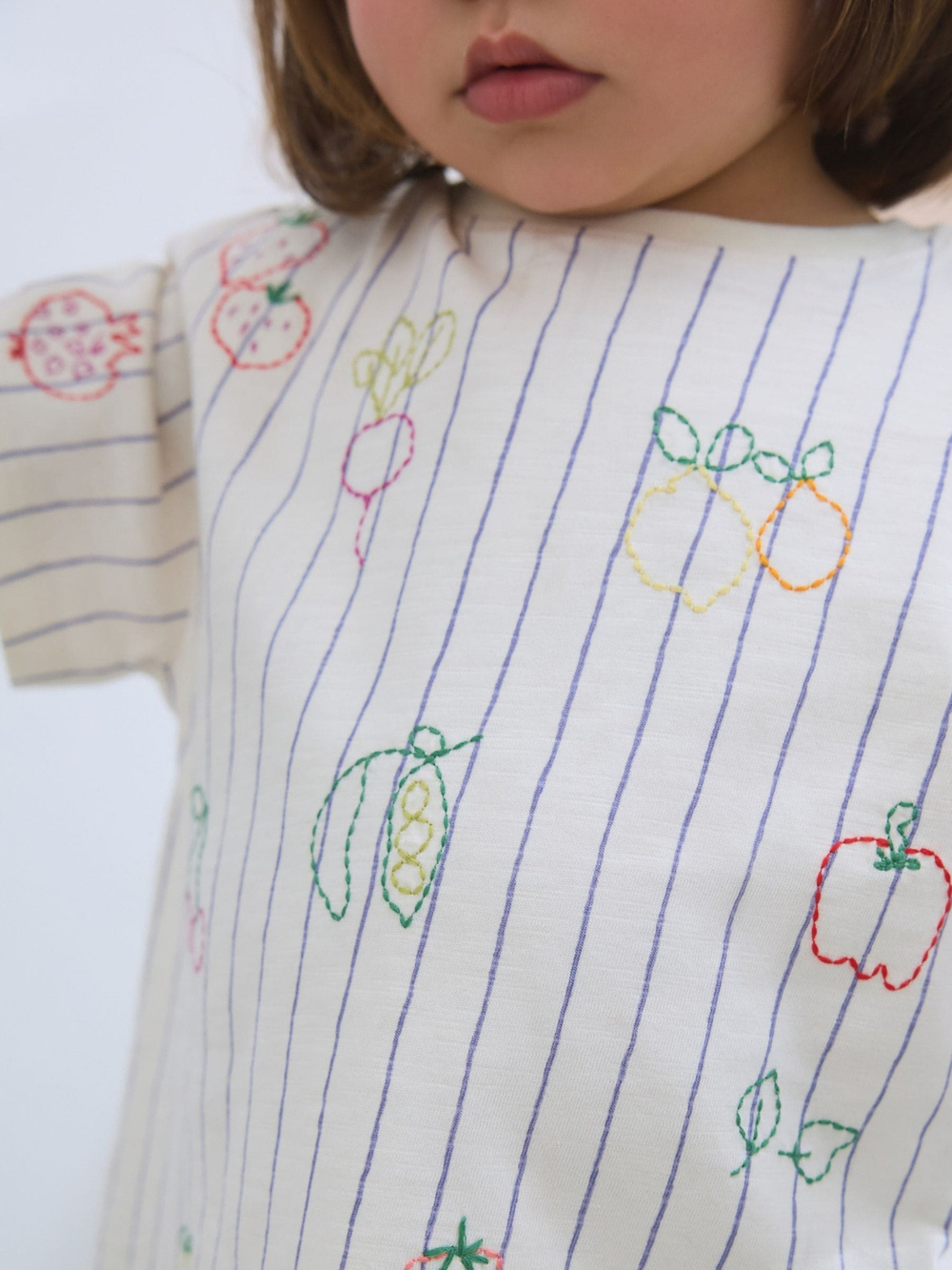 Футболка для девочки Next EAD8-299, Молочный