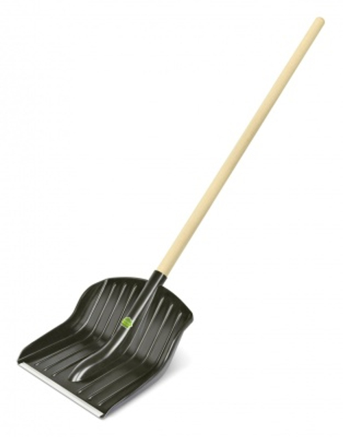 Лопата снеговая ФОРЗА 370*240мм с черенком (6шт/уп)