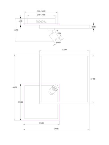 Потолочный светильник Freya FR6042CL-L76BBS