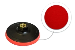 Тарелка опорная с Velcro фиксацией для УШМ (150мм, М14 под ключ) Forsage F-PSD150E