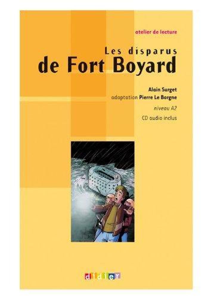 Les disparus de Fort Boyard Livre+CD  - A2