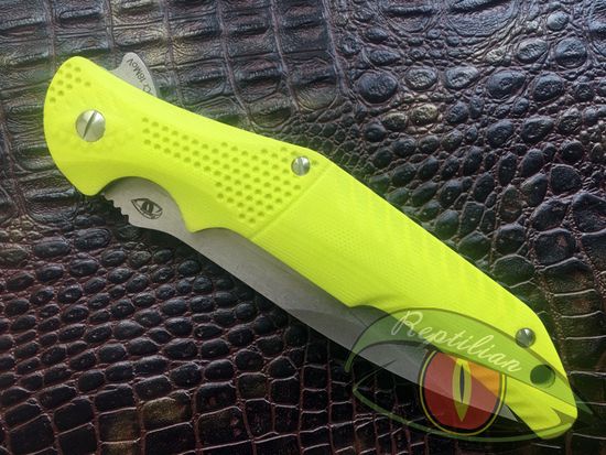 Складной нож Reptilian Молох-02 c клинком из стали 9Cr18MoV, рукоять G10