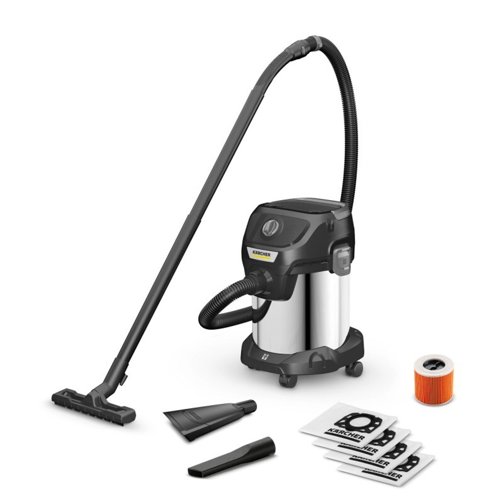 Строительный пылесос Karcher KWD 3 S V-17/4/20 Anniversary Edition 1000Вт(1.628-449.0)