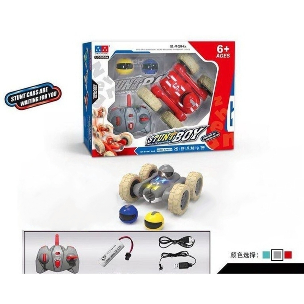 Машинка перевёртыш радиоуправляемая жестами и пультом Stunt Boy UD2210A, Skidding Stunt Car